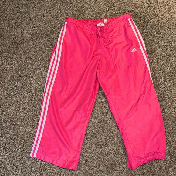 adidas Pants - ADIDAS MESH STYLE PINK PANTS (read description)